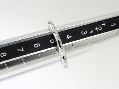 Chanel Camellia Ring 750wg 18K White Gold White Togo Old Diamond Size 48 Approx