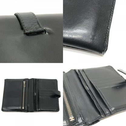Hermes Bifold Wallet Bearn Compact Box Calf Black