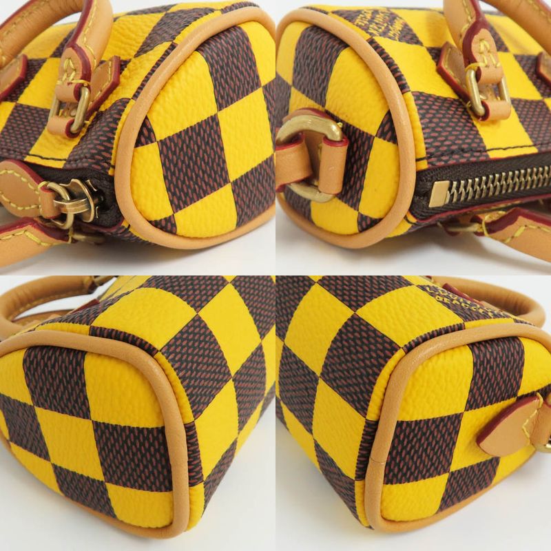 Louis Vuitton Pouch Damier Pop Mini Speedy M01694 Yellow - Gdhardware