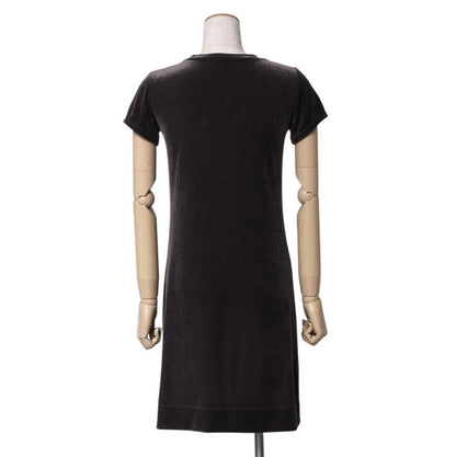 Gucci Dress Size XS Velour Dress Interlocking G Logo Made In Italy 20241212