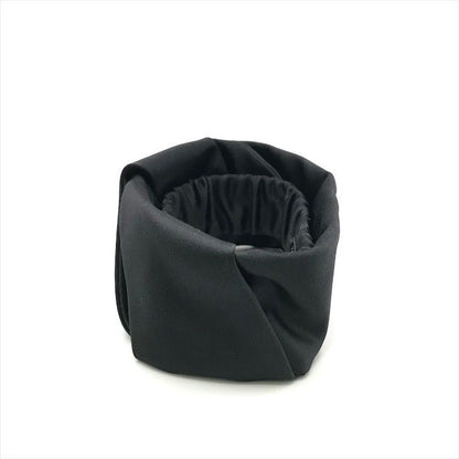 Prada Satin Scrunchie Hair Tie Black