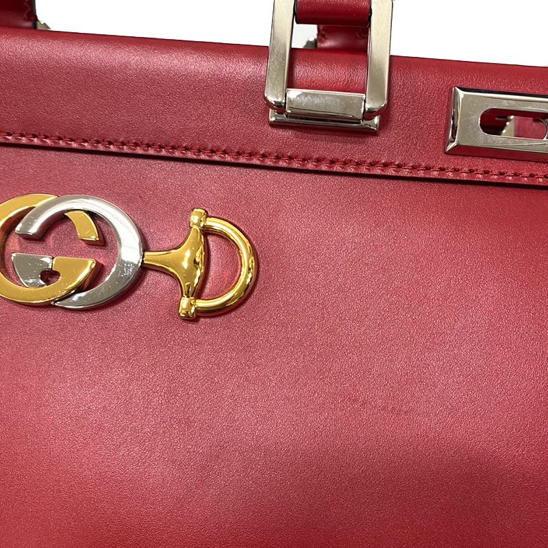 Gucci Zumi Medium Top Handle Bag 564714 2WAY Leather
