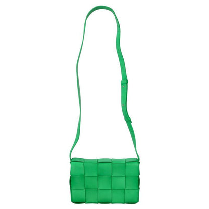 Bottega Veneta Cassette Intrecciato Leather Shoulder Bag Men's