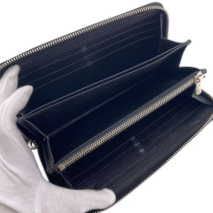 Louis Vuitton M61857 Epi Long Wallet Brand Card Holder Coin Purse Black Men's