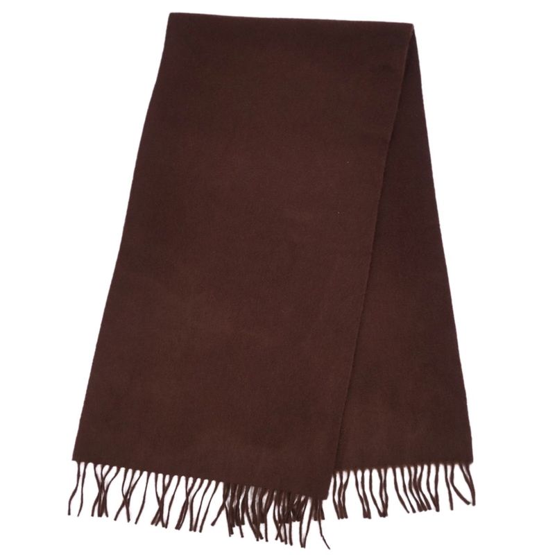 Hermes Scarf Shawl Cashmere Fringe Men's S