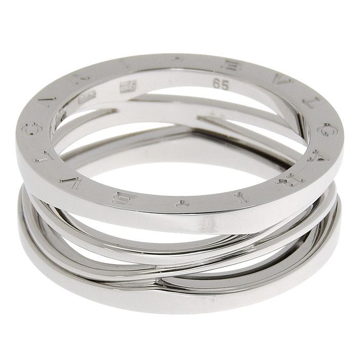 Bvlgari Bulgari B-zero1 Legend Ring 18K White Gold 750 White Gold #65 Equivalent