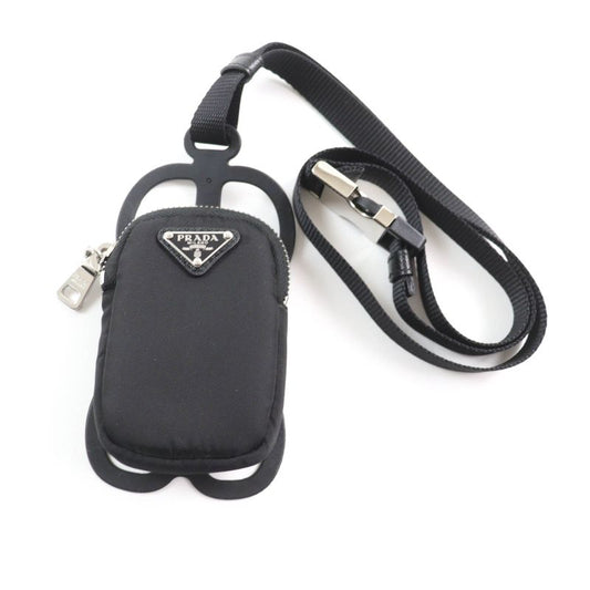 Prada 1zt016 Renylon With Triangle Logo Plate Renylon Smartphone Case Shoulder