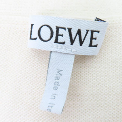 LOEWE S359y16k24 100% Cashmere Long Sleeve Knit Cardigan With Logo Hardware