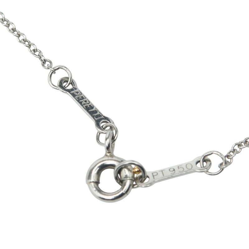 Tiffany & Co Beads Pave Diamond Pt950 Platinum Ladies Tiffany & Co