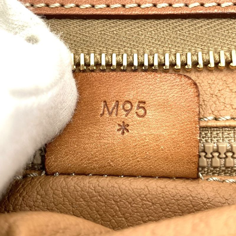 Celine M95 Clutch Bag Second Bag Pouch Macadam PVC Brown Ladies Men Fashion