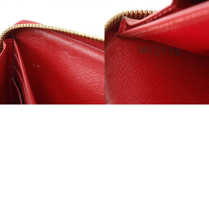 Louis Vuitton Zippy Wallet Retiro M61854 Monogram Canvas Threes Brown/red