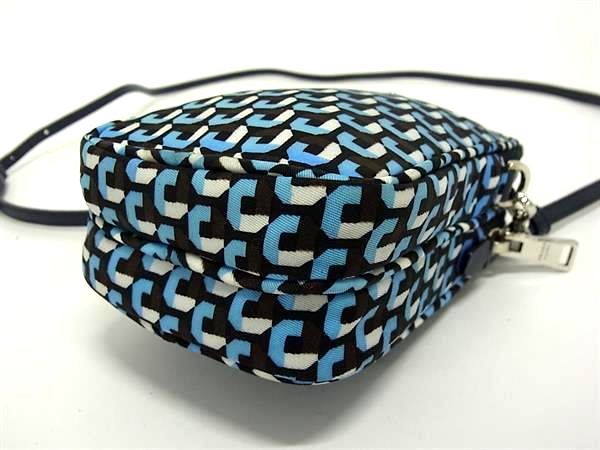 Prada Tessuto Nylon And Saffiano Leather Shoulder Bag Crossbody Light