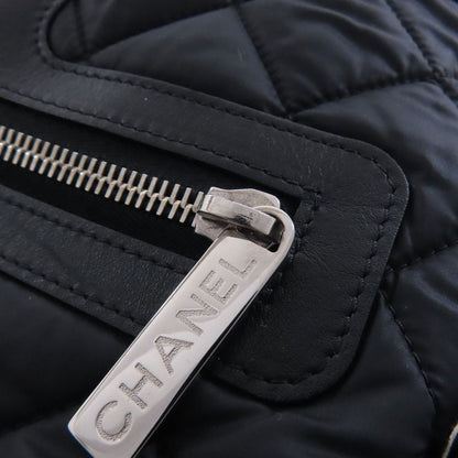 Chanel Coco Cocoon Silver Hardware Backpack Daypack Nylon Women