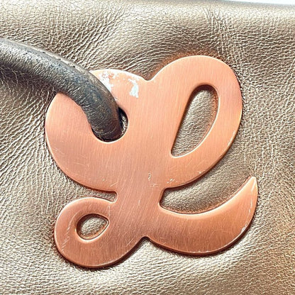 Loewe Handbag Tote Leather Women Pre-Owned 005918