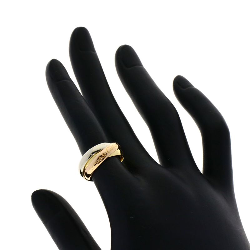 Cartier Trinity #48 Ring 18K Yellow Gold 18K White Gold 18K Pink Gold Ladies