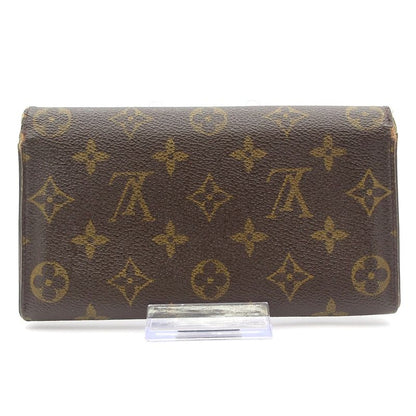 Louis Vuitton Monogram Pochette Cles M61725 Leather Long Wallet