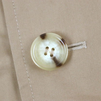 Gucci 452368 Back Taiga Embroidery 100% Silk Lining Logo Buttons Trench Coat