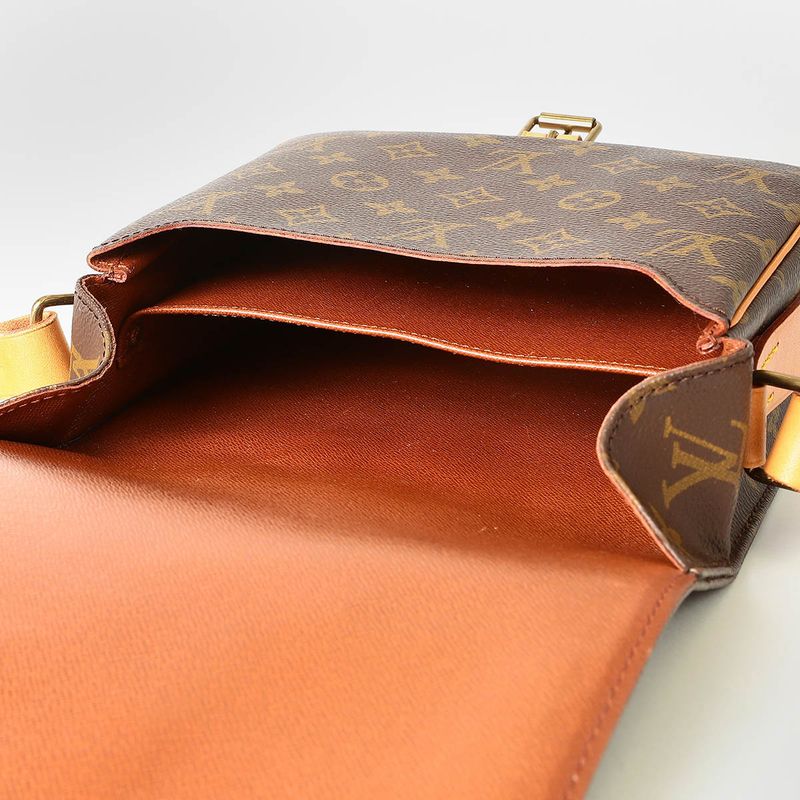 Louis Vuitton Shoulder Bag Cartes Ciel MM Brown Rank A