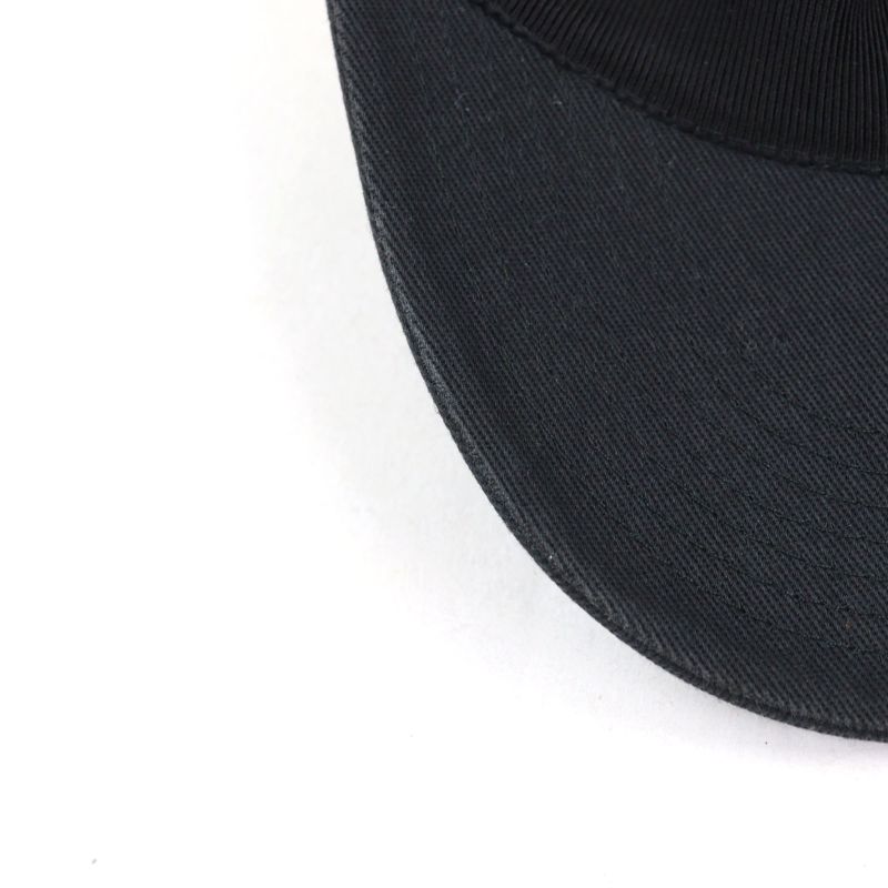 Gucci 492545 100% Cotton Logo-printed Hat With Headband Baseball Cap Black