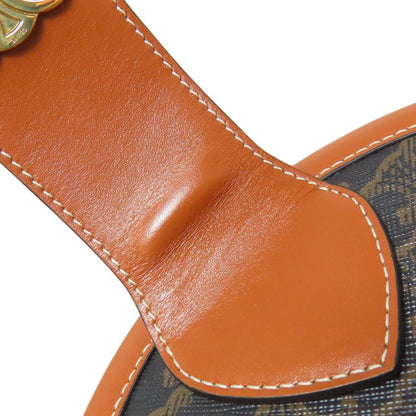 Celine Tambour Triomphe Shoulder Bag PVC Calf Women