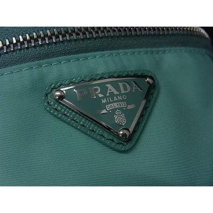 Prada Tessuto Nylon Arm Pouch Multi Case Mint Green — view 4