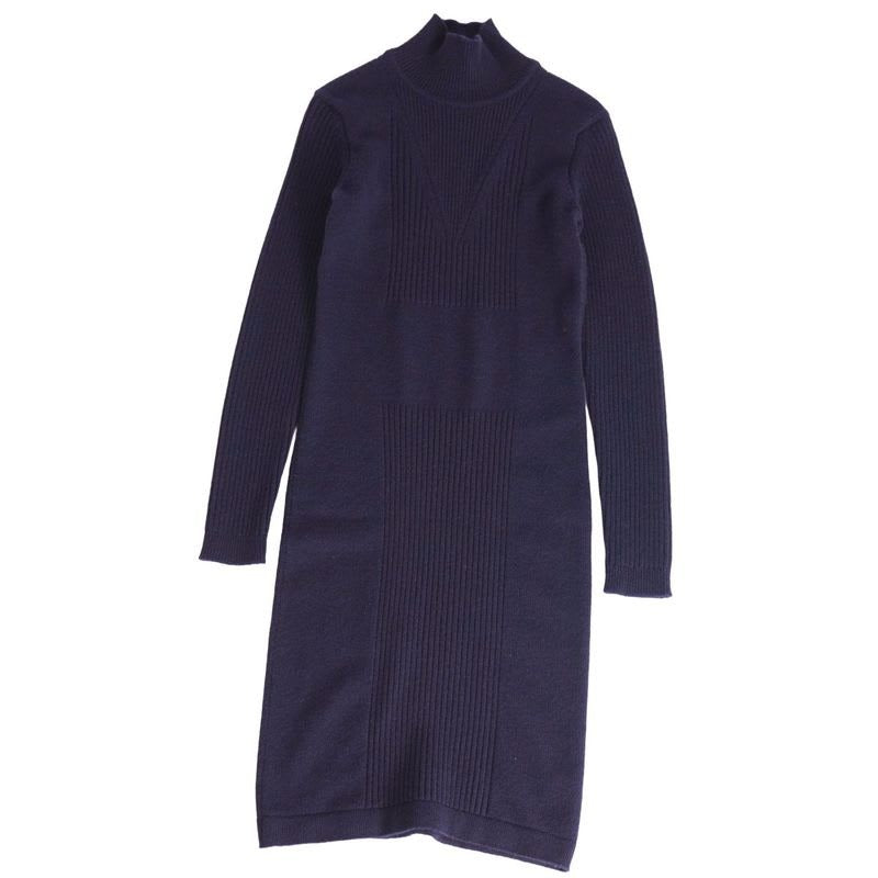 Hermes Dress 21 AW Knit Long Sleeve