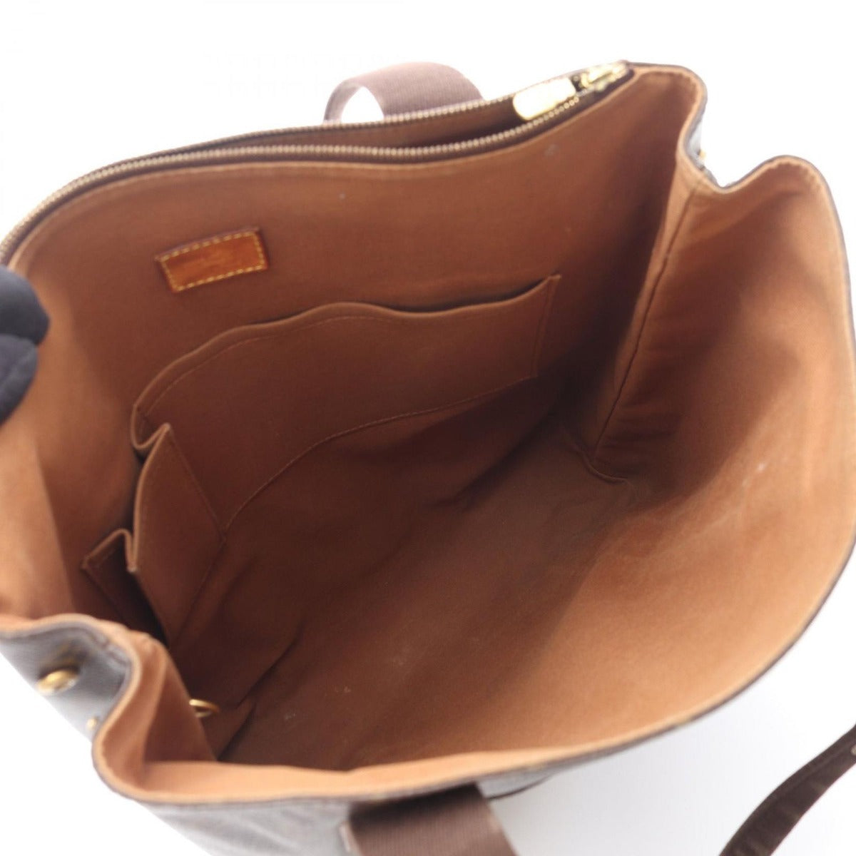 Louis Vuitton Tote Cabas Bobble Canvas Leather Cover — view 3