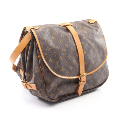Louis Vuitton Shoulder Bag Saumur 35 Monogram Leather — view 2