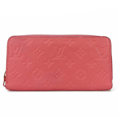 Louis Vuitton Long Wallet Monogram Empreinte Blossom Pink Gold Hardware