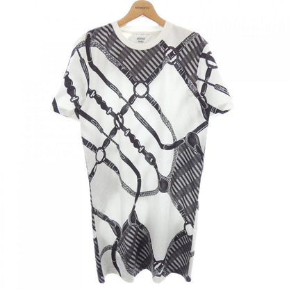 Hermes Coaching Remix 5 E4518 de Cut Dress