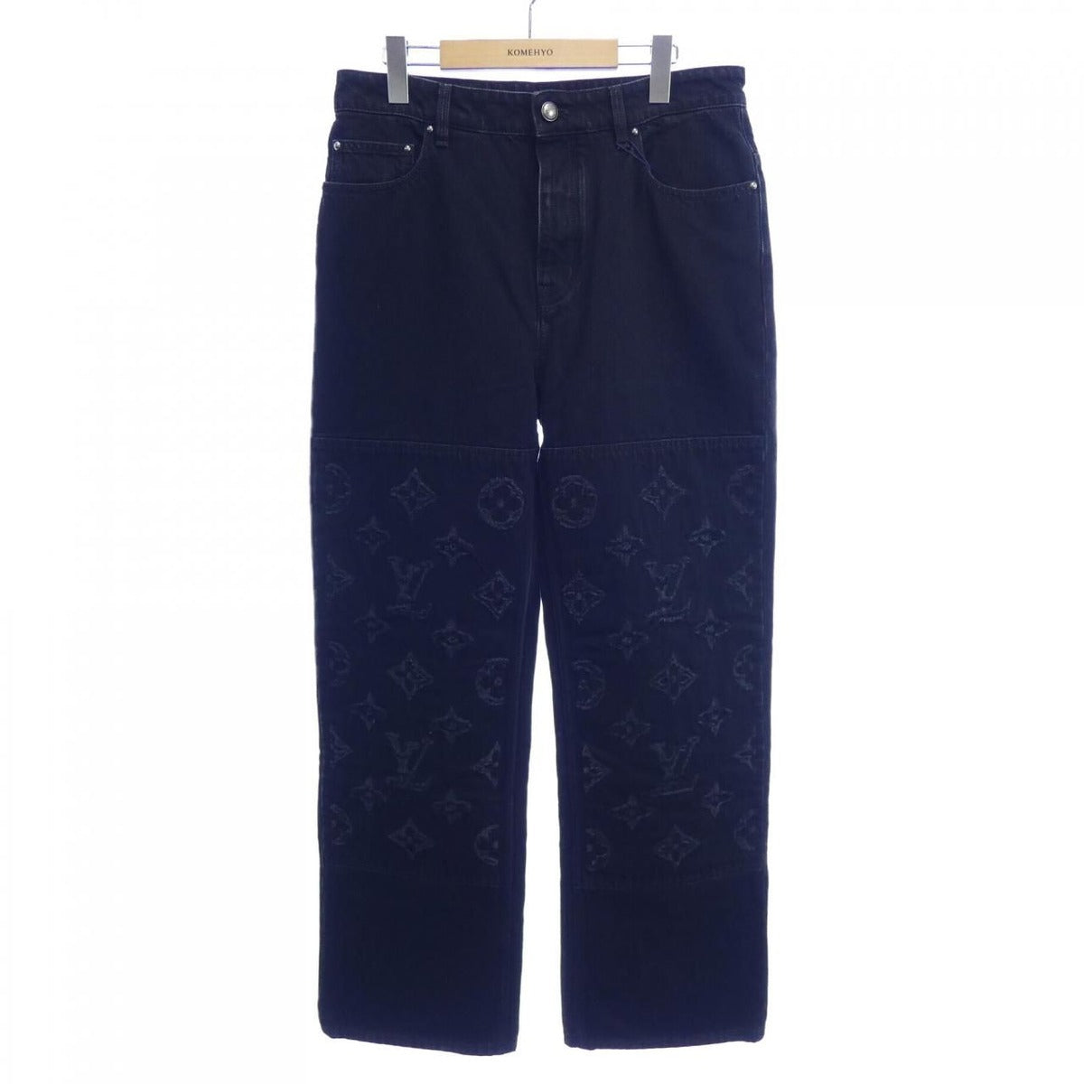 Louis Vuitton Monogram Destroy Denim Pants Jeans