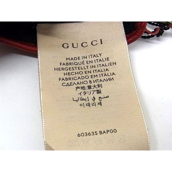 Gucci Horsebit Leather Gloves 7 Red — view 4
