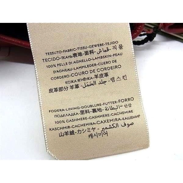 Gucci Horsebit Leather Gloves 7 Red — view 5