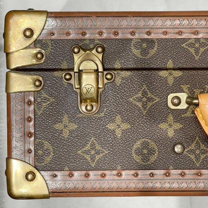 Louis Vuitton ⑤ M21325 Bisten 60 M21325 Trunk Monogram Unisex Brown FREE