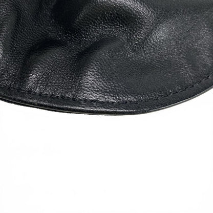 Chanel Shoulder Bag Jacket Black Silver Hardware / Coco Mark / Matelasse