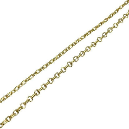 Christian DIOR Necklace Pendant Accessories Jewelry Small Item GP Gold