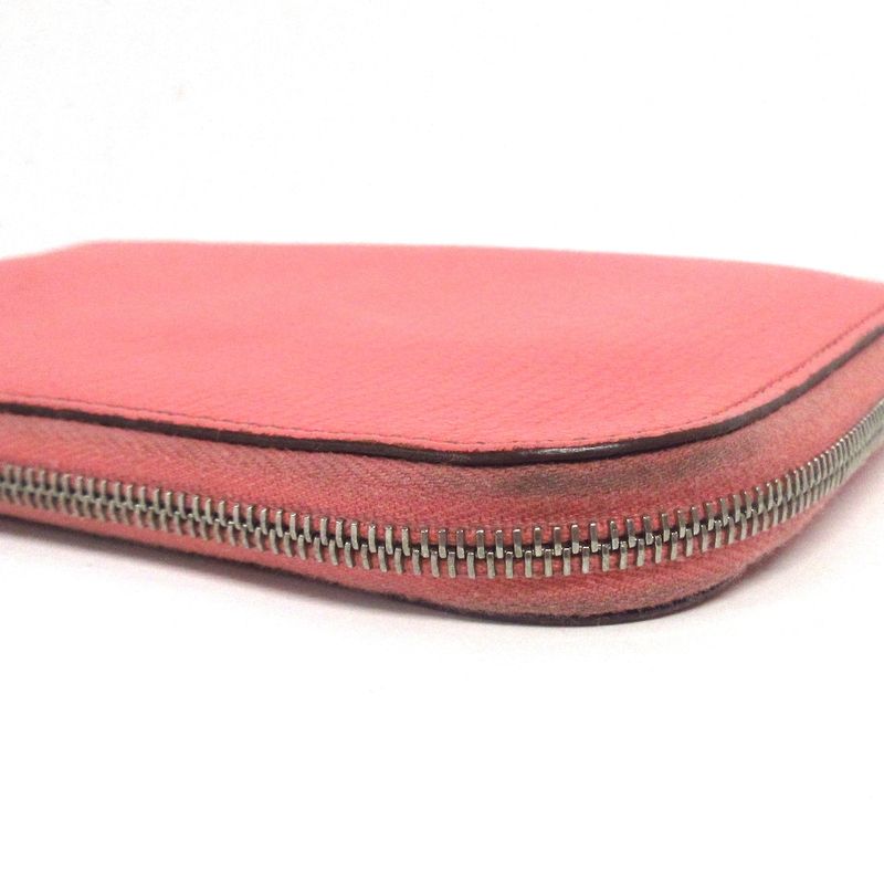 Hermes Wallet Remix Combine Pink Silver Hardware /L Zipper