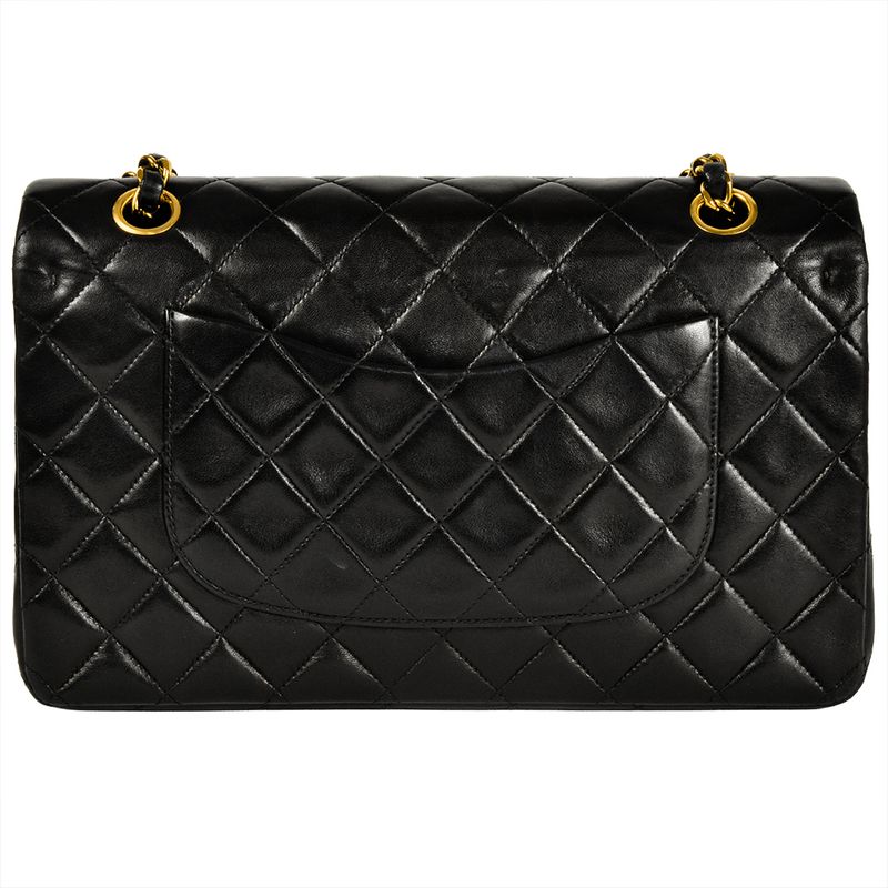 Chanel Matelasse 25 Shoulder Bag Lambskin A01112 Black Gold Hardware 7 Digits 3