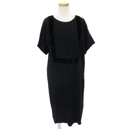 Hermes Size 34 Black Dress