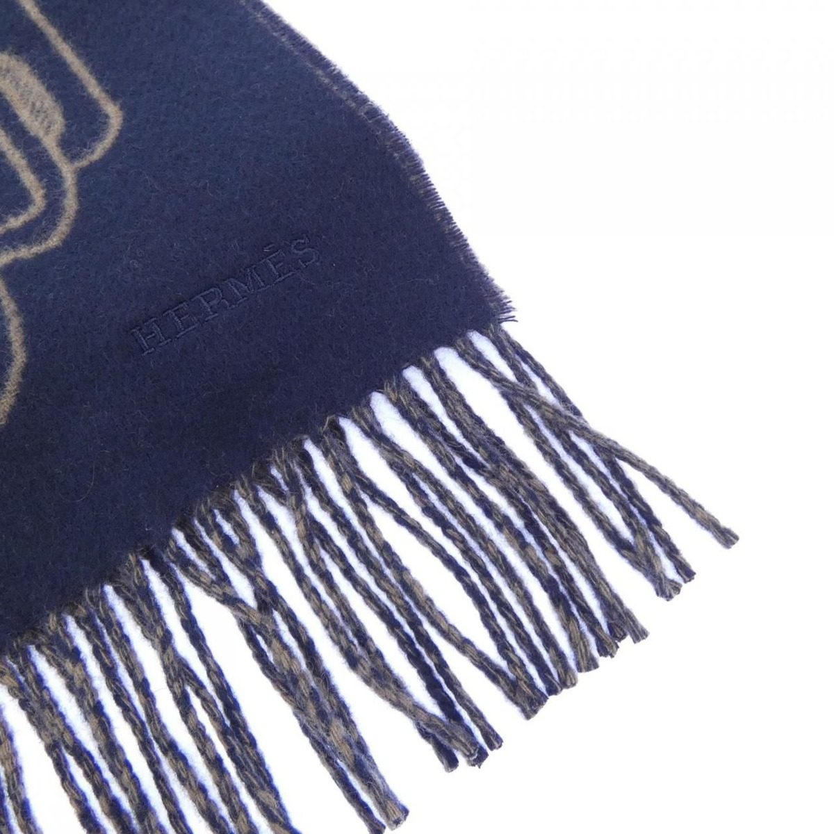 Hermes Scarf Brown — view 2