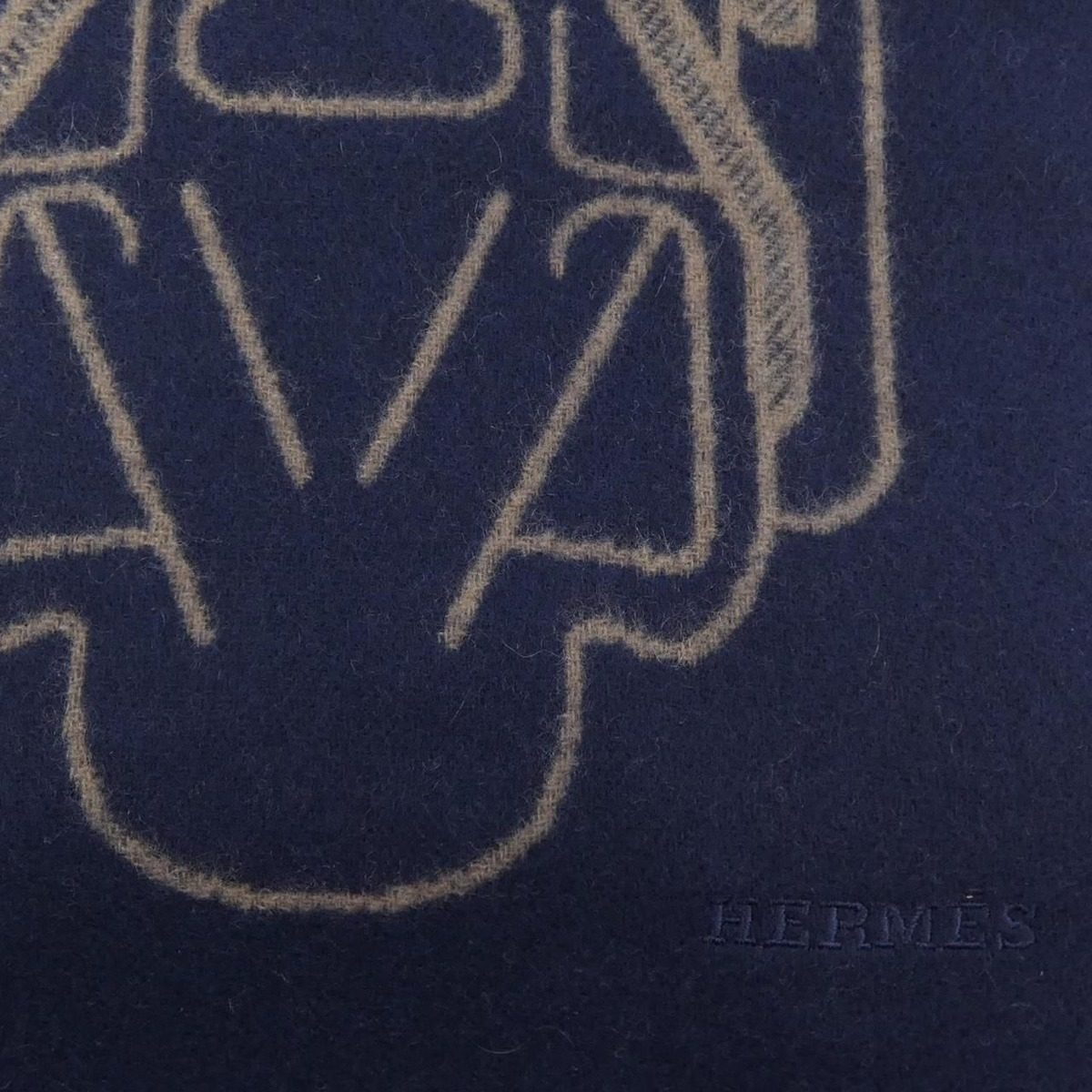 Hermes Scarf Brown — view 4
