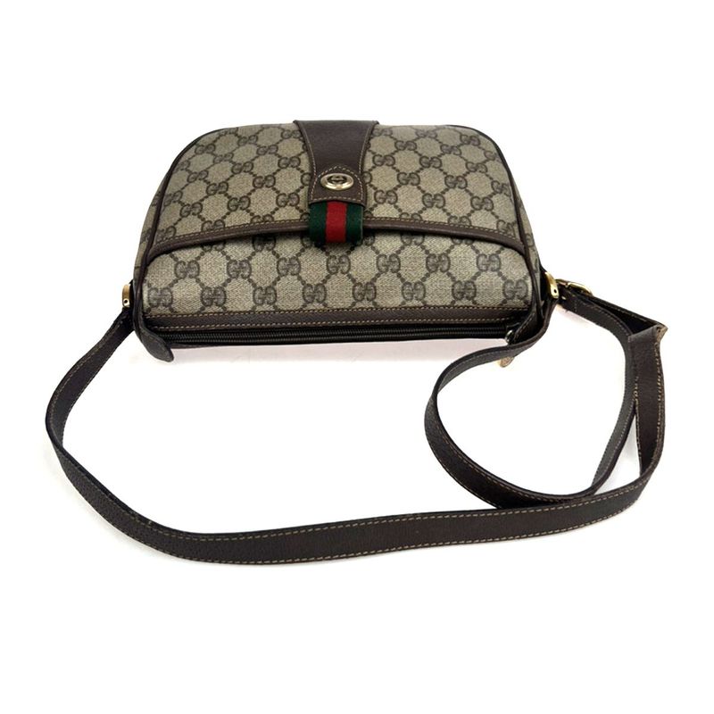 Gucci Shoulder Bag Sherry GG PVC Leather 69ka891