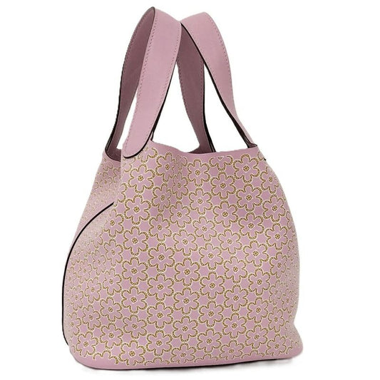 Hermes Picotin Lock PM Handbag Leather Pink Engraved