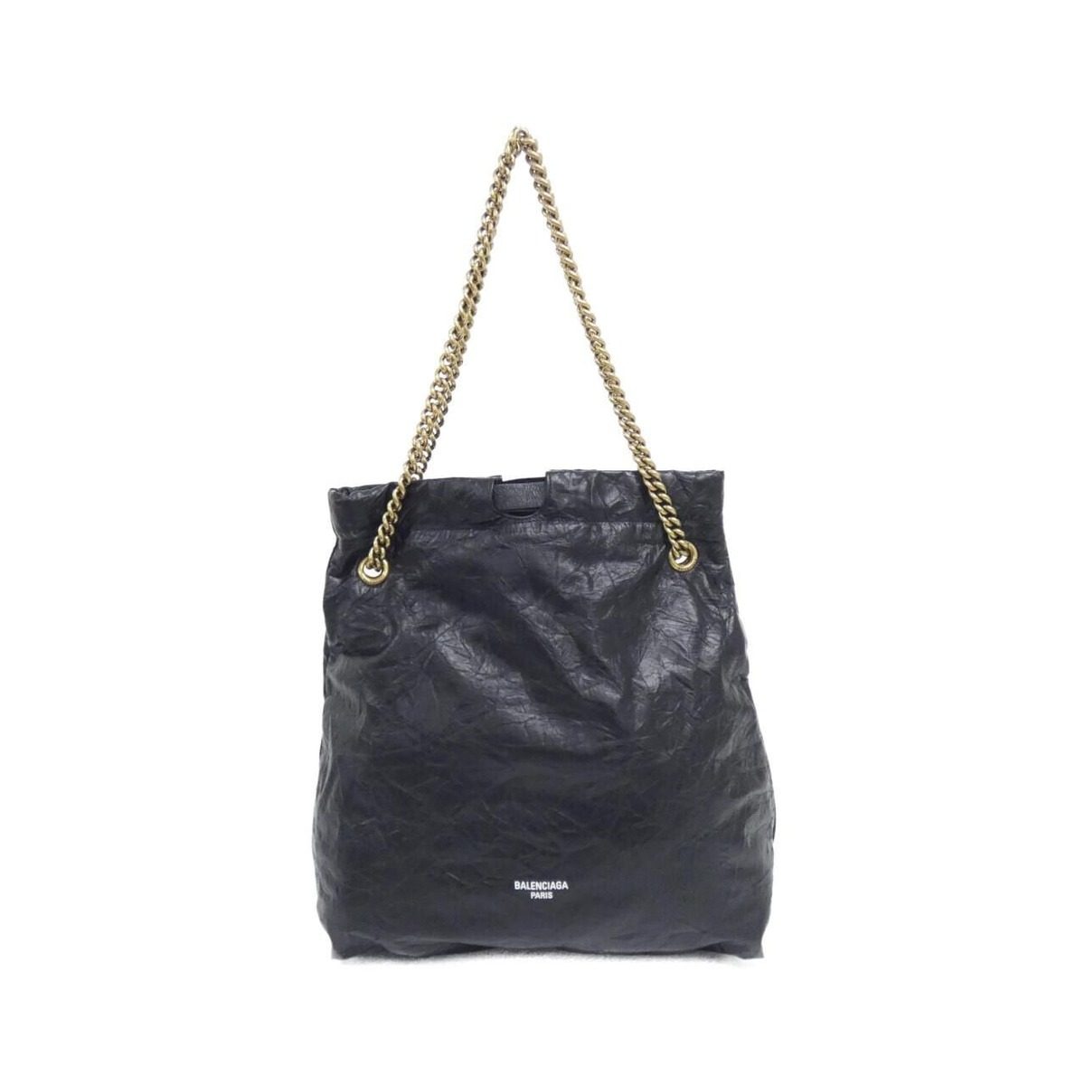 Balenciaga Crash Tote Gold