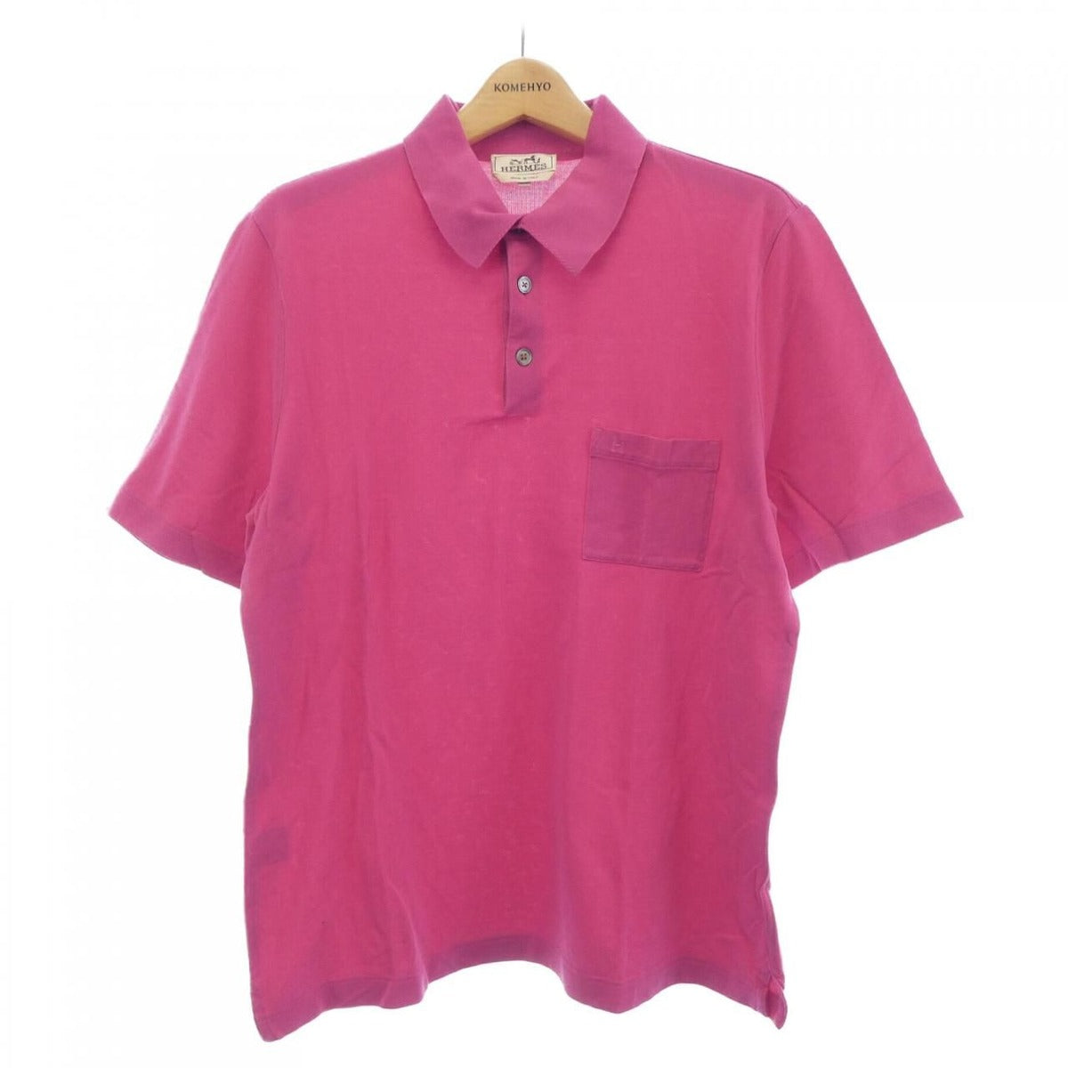 Hermes Polo Shirt Pink XL