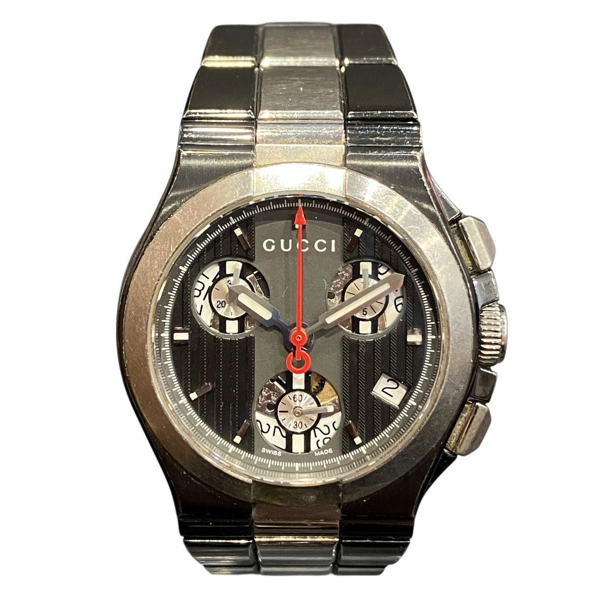 Gucci Watch Quartz Black Dial 124.4