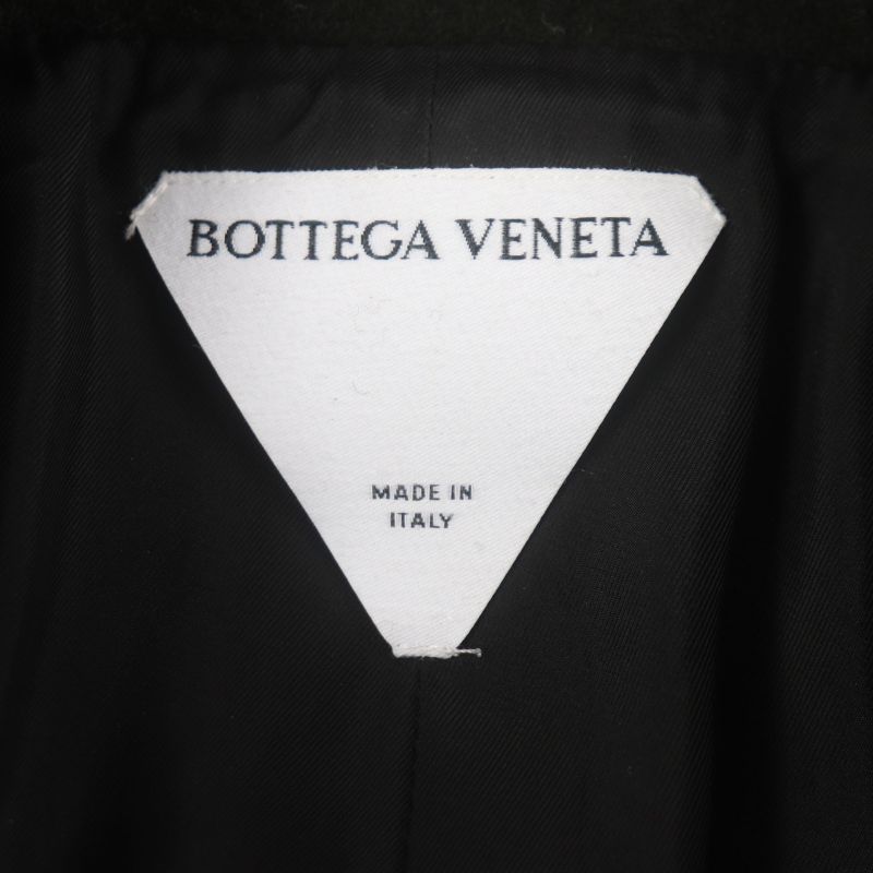  Bottega Veneta 23AW 756687 100% Felted Wool Double Breasted