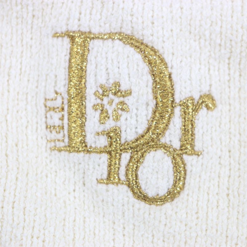  DIOR Homme 313m657at498 ERL Crewneck Rabbit Patch Logo Embroidery Pile Fabric