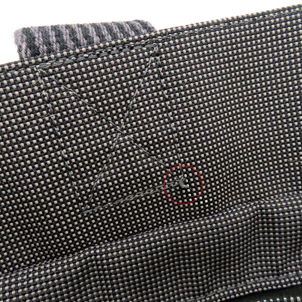 Hermes Tote Bag Her Line Tote MM Canvas Gray Silver Hardware Key and Cadena