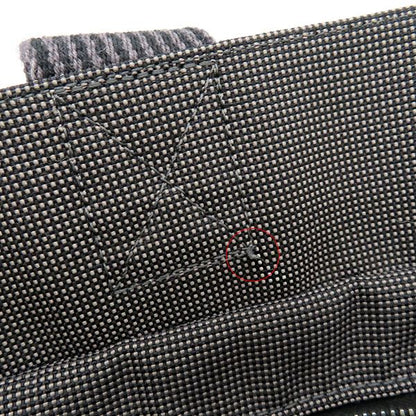 Hermes Tote Bag Her Line Tote MM Canvas Gray Silver Hardware Key and Cadena